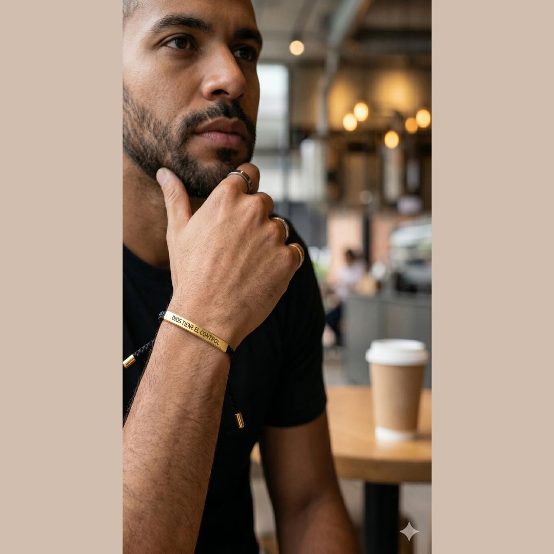 ¡Nueva! Pulsera Dios Tiene El Control