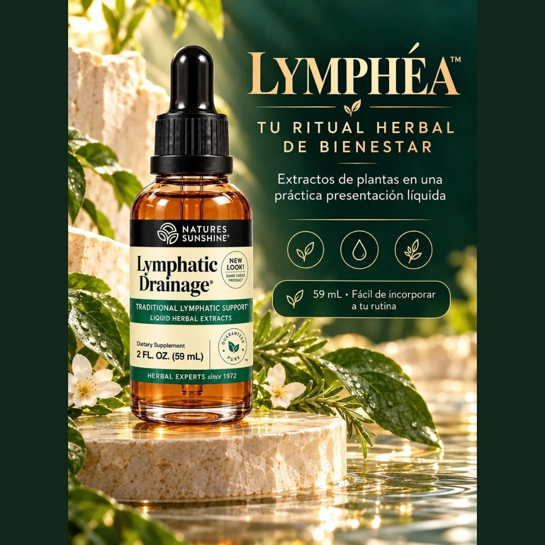 ¡Nuevo! Lymphéa™ Suplemento Herbal Liquido