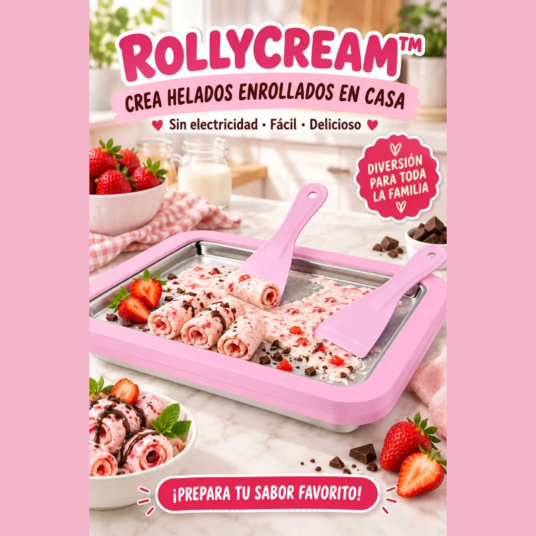 ¡Nueva! FreezyRoll™ Bandeja Para Helado Enrollado