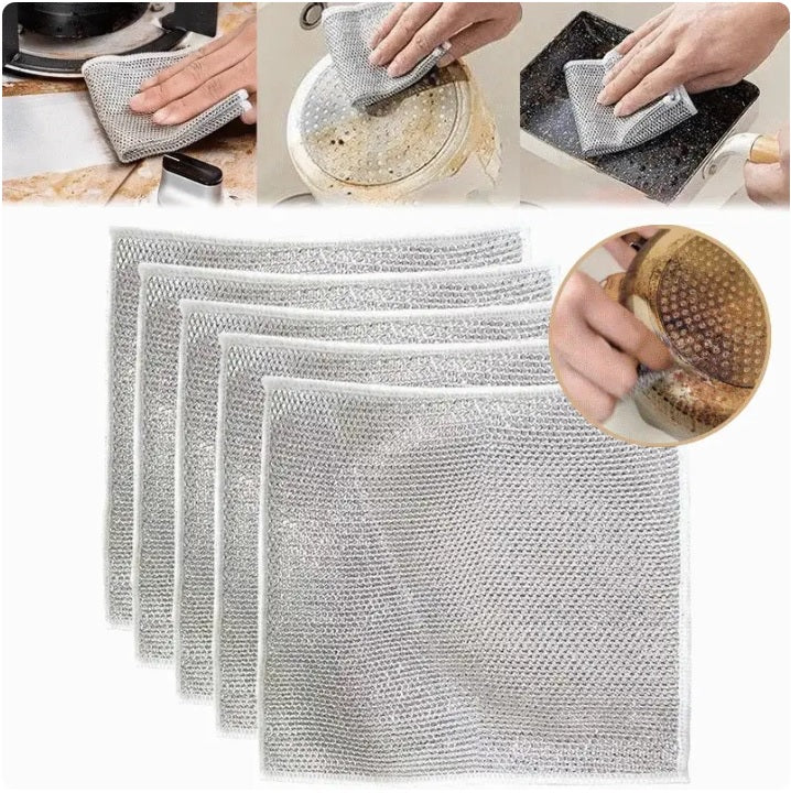 MagicSteel™ – Paños de Limpieza Milagrosos x 10 unidades