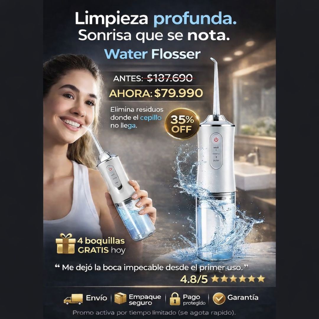¡Nuevo! CleanJet Pro® Limpieza Dental Profunda