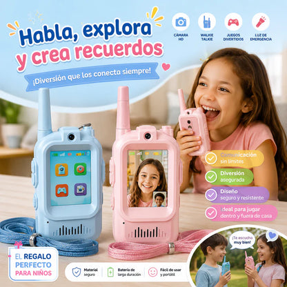¡Nuevo! Walkie Talkie Con Camara X 2 Unidades