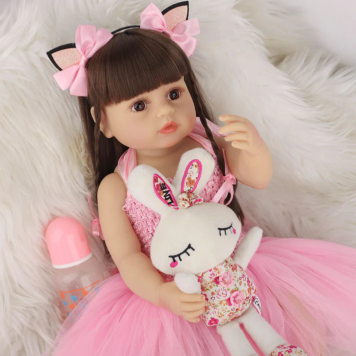 ¡Nueva! Muñeca Amelia Reborn™ Edicion Premium 100% Silicona