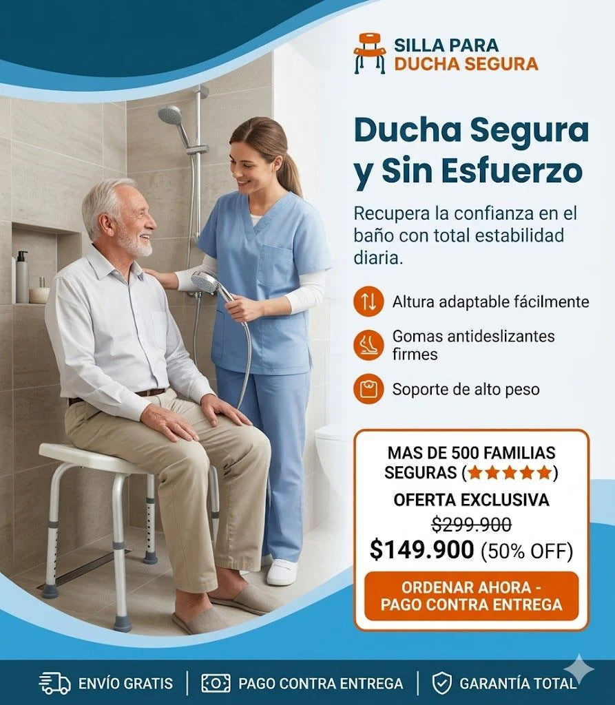 ¡Nueva! Silla DuchaSegura Pro®