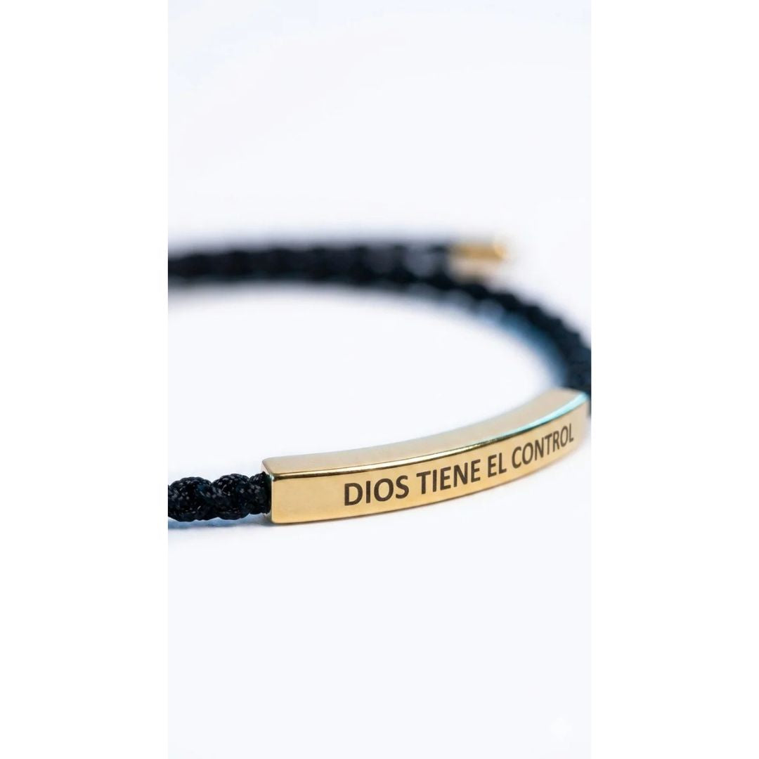¡Nueva! Pulsera Dios Tiene El Control