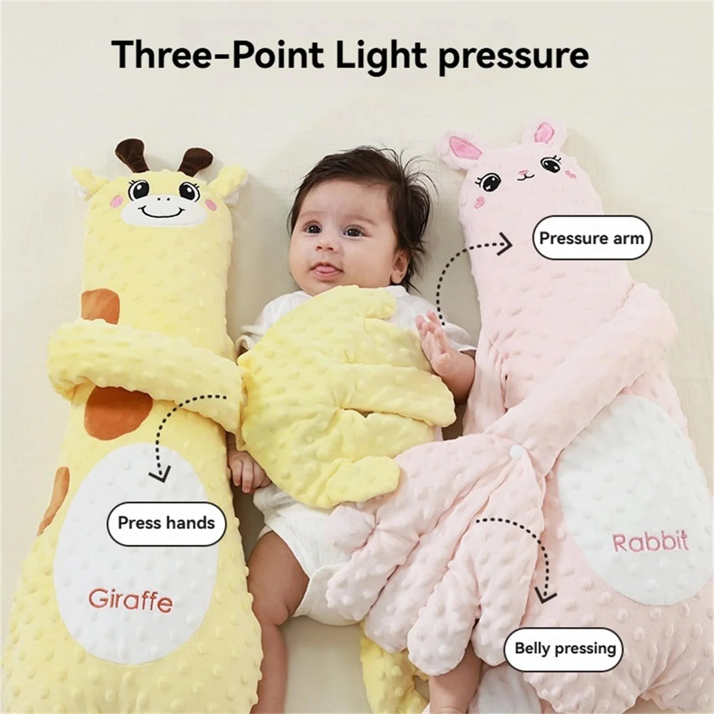 ¡Nuevo! Peluche Abrazo Mágico™ Tu bebé duerme y tú también