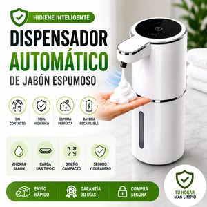 ¡Nuevo! TouchLess™ | Dispensador Automático de Jabón Espumoso