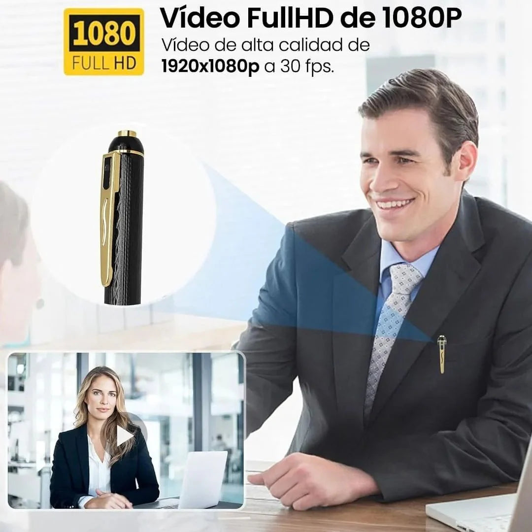 ¡Nuevo! Boligrafo SpyGuard™ Tu Mejor Testigo Silencioso