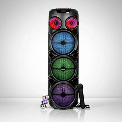 ¡Nuevo! Titan Sound® 3X8 Potencia real Bajos profundos Ambiente garantizado.
