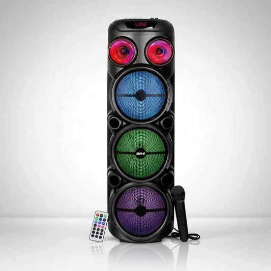 ¡Nuevo! Titan Sound® 3X8 Potencia real Bajos profundos Ambiente garantizado.