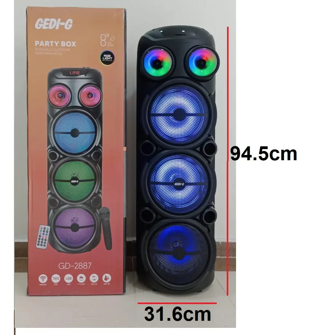 torre de sonido bluetooth