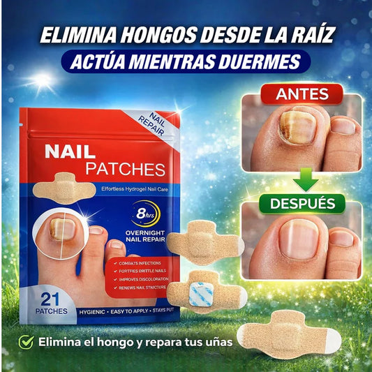 ¡Nuevo! DermaPatch™ Parche Antifúngico para Hongo