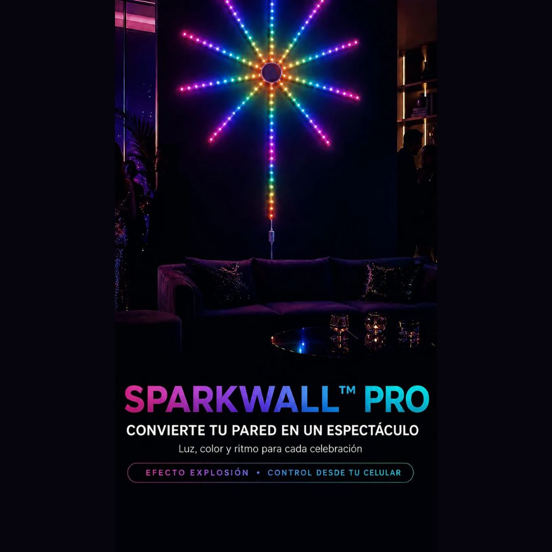 ¡Nuevo! SPARKWALL™ PRO Luces LED de Pared