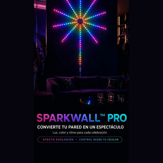 ¡Nuevo! SPARKWALL™ PRO Luces LED de Pared
