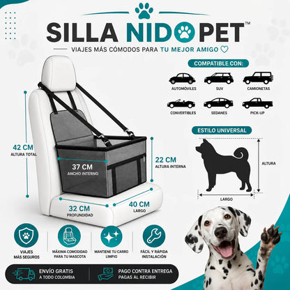 ¡Nueva! NIDOPET™ El Viaje Mas Comodo Para Tu Mejor Amigo
