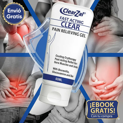 ¡Nuevo! ClearZal® Elimina Dolor Total + eBook Gratis