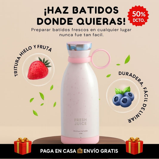 Licuadora Portátil Inteligente FRESH JUICE