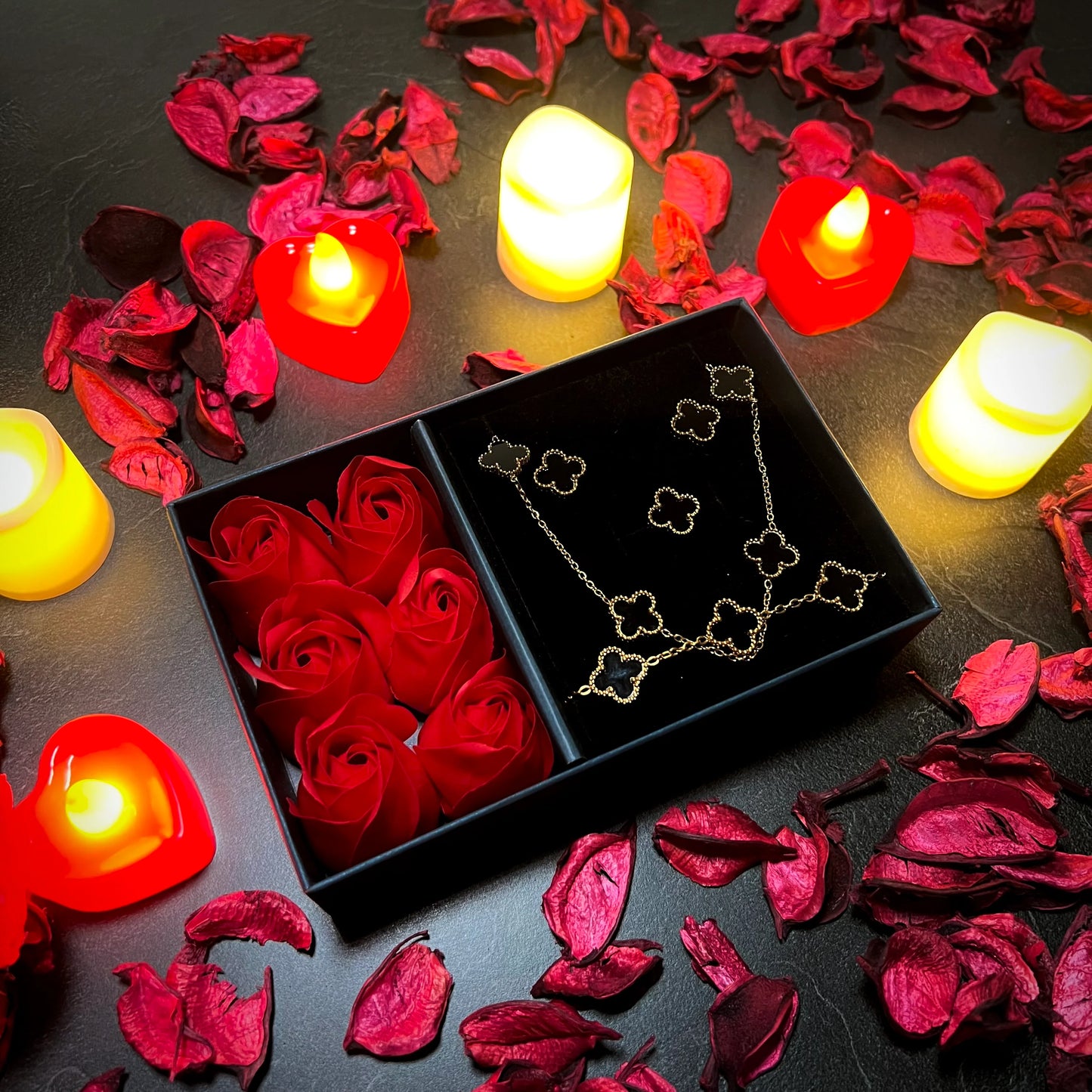 ¡Nuevo! Set Amor Eterno™ + Caja Rosas GRATIS 🌹🎁
