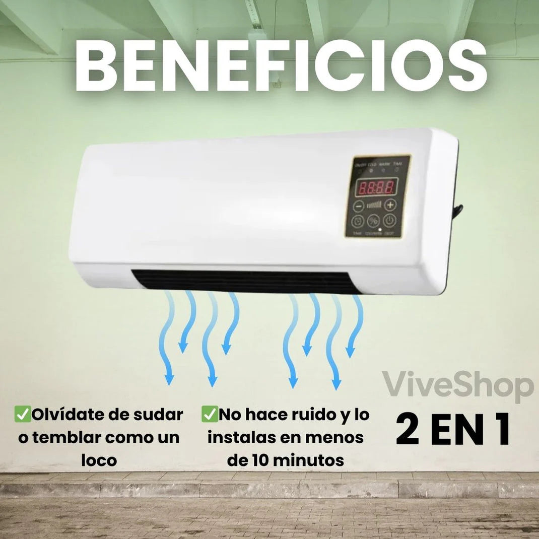 ¡Nuevo! AirFlow Mini® - Climatizador 2 en 1 Frío y Calor
