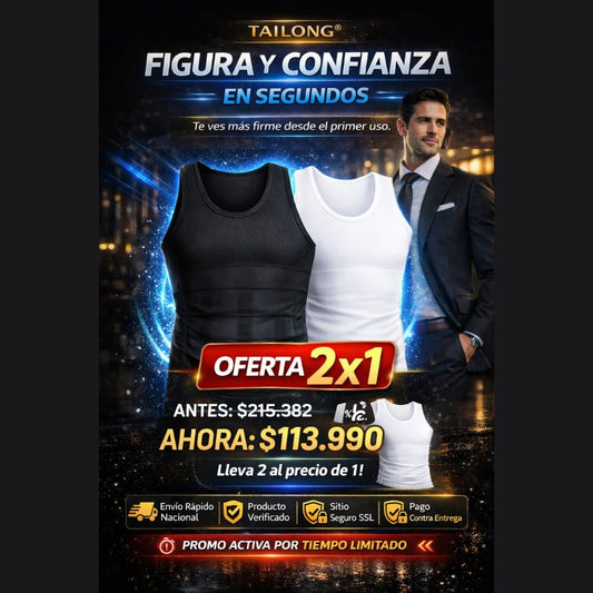 ¡Nueva! Tailong™ Figura en Segundos Oferta 2x1!