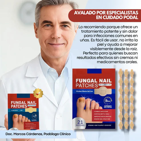¡Nuevo! DermaPatch™ Parche Antifúngico para Hongo