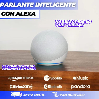 ¡Nuevo! Parlante Inteligente EchoHome Alexa®