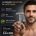 ¡Nueva! Luxblade™ Kit Premium De Afeitado En Acero Inoxidable