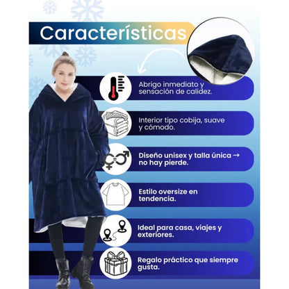 ¡Nueva! Manta termica MantaLove™ el abrazo que necesitas.