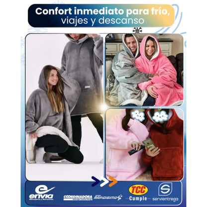 ¡Nueva! Manta termica MantaLove™ el abrazo que necesitas.