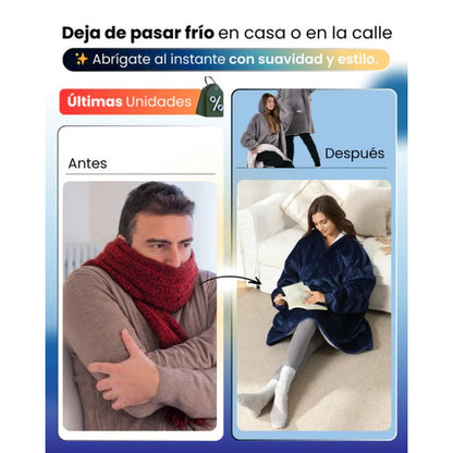 ¡Nueva! Manta termica MantaLove™ el abrazo que necesitas.