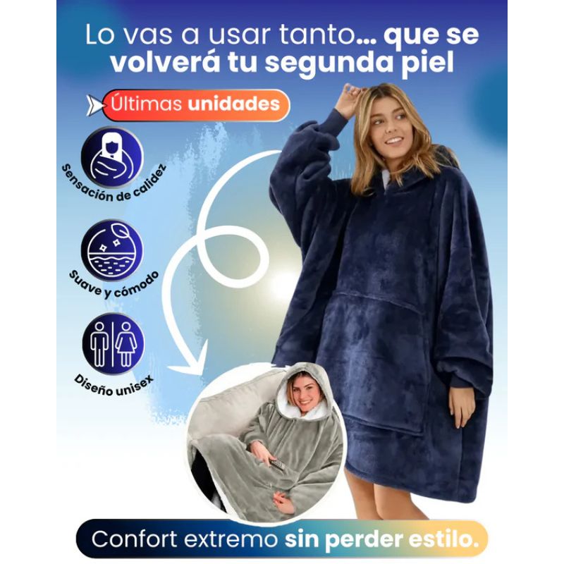 ¡Nueva! Manta termica MantaLove™ el abrazo que necesitas.