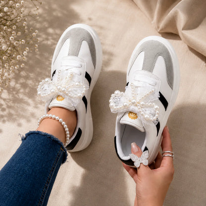 ¡Nuevos! Tenis Coquette Pearl™