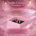 ¡Nuevo! Anillo Corazon Pandora
